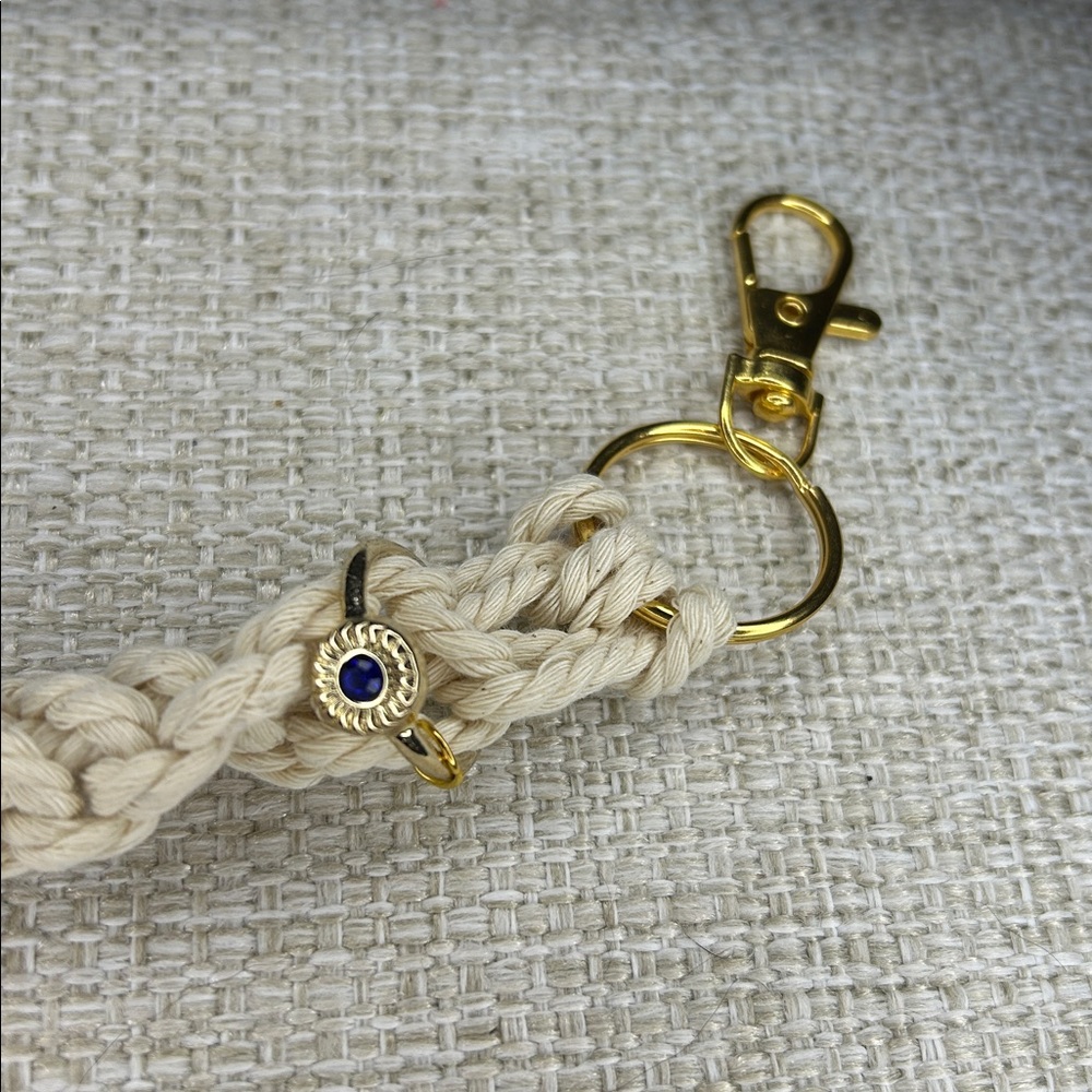 Handmade Macrame Frozen Key Chain - Picture 10 of 14
